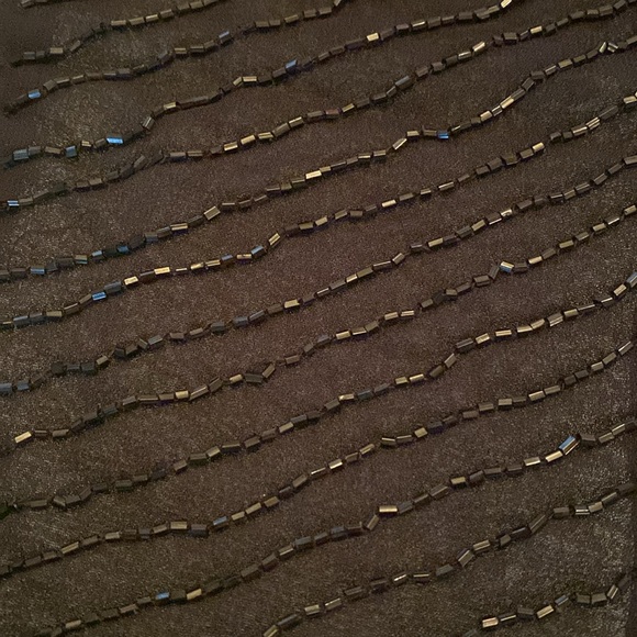 Chico’s beaded black scarf - Picture 2 of 5